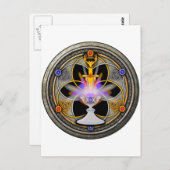 Die heidnische Große Rite Postkarte (Vorne/Hinten)