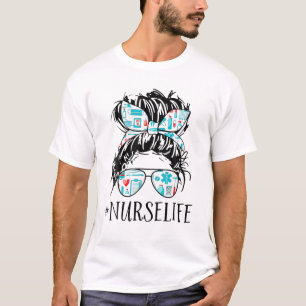Die heilende Frisur der Frau bun das Leben der Kra T-Shirt
