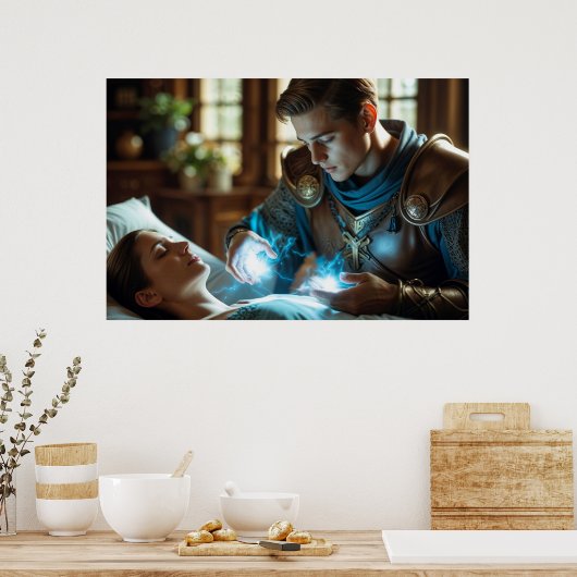 Die heilende Touch Poster (Küche)