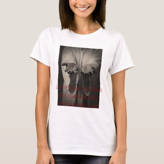 Die heilenden Hände T-Shirt (Vorderseite)