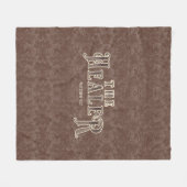 Die heilenden Namen Jesu Christi Bibelschrift Fleecedecke (Vorderseite (Horizontal))