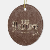 Die heilenden Namen Jesu Christi Bibelschrift Keramik Ornament (Links)