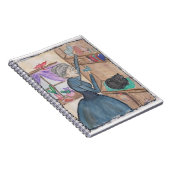 Die Heilerin und ihre Katze Notizblock (Rechte Seite)