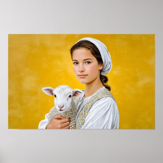 Die heilige Agnes von Rom: Unschuld und Mut Poster (Vorne)