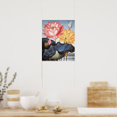 Die heilige ägyptische Bohne Poster (Küche)