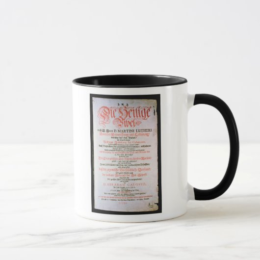 Die heilige Bibel, Vol. I., 1681 Tasse (Rechts)