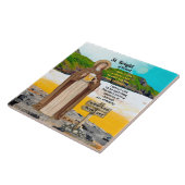 Die Heilige Brigid von Irland und ihr Biersee Fliese (Seite)