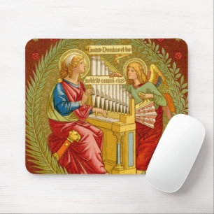 Die Heilige Cäcilia von Rom (SNV 36) Horizontal Mousepad