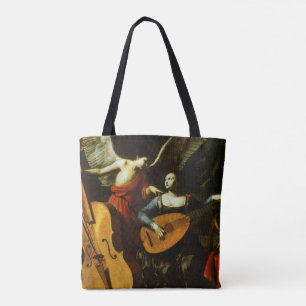 Die heilige Cäcilie und der Engel von Carlo Sarace Tasche