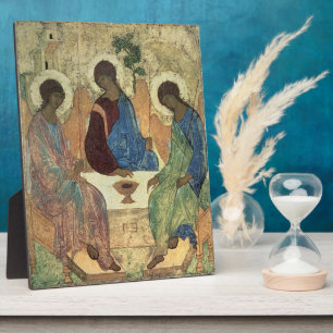 Die Heilige Dreifaltigkeit, 1420er (Tempel auf Taf Fotoplatte