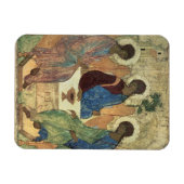 Die Heilige Dreifaltigkeit, 1420er (Tempel auf Taf Magnet (Horizontal)