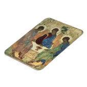 Die Heilige Dreifaltigkeit, 1420er (Tempel auf Taf Magnet (Linke Seite)