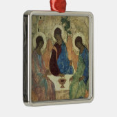 Die Heilige Dreifaltigkeit, 1420s Silbernes Ornament (Rechts)