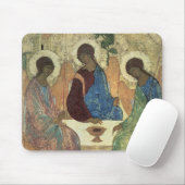 Die Heilige Dreifaltigkeit, 1420s (Tempera auf Mousepad (Mit Mouse)