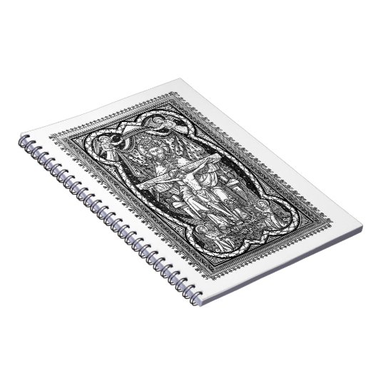 Die heilige Dreifaltigkeit (alte fehlende Kunst) Notizblock (Rechte Seite)