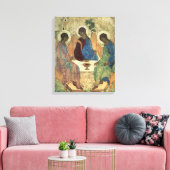 Die Heilige Dreifaltigkeit der 1420er Leinwanddruck (Insitu (Wohnzimmer))
