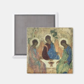 Die Heilige Dreifaltigkeit der 1420er Magnet (Vorderseite/Rückseite)