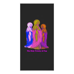Die Heilige Dreifaltigkeit der Pop Vierges Marie M Poster