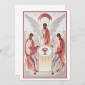 Die Heilige Dreifaltigkeit Einladung (Vorne/Hinten)