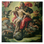 Die Heilige Dreifaltigkeit Fliese (Vorderseite)