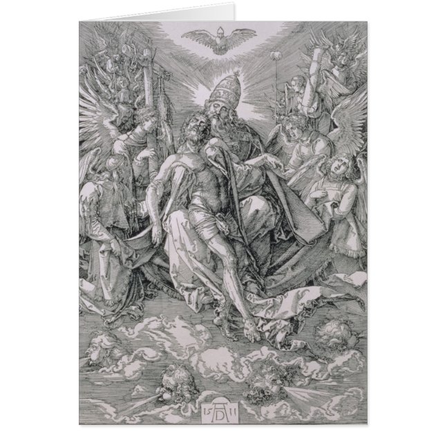 Die Heilige Dreifaltigkeit, Kneipe. 1511 (Vorne)