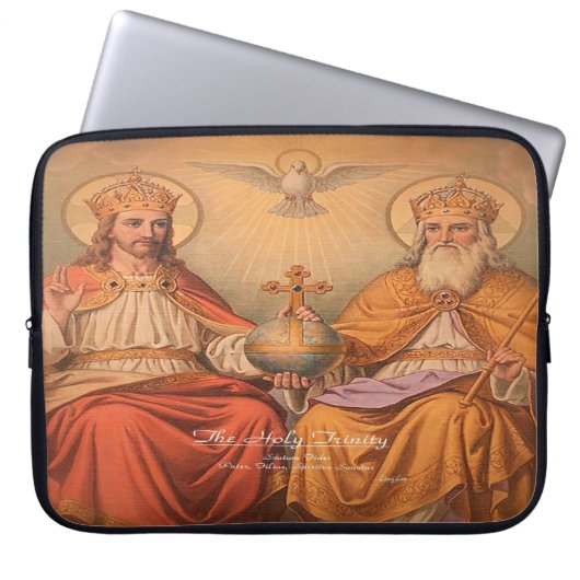 Die Heilige Dreifaltigkeit Laptopschutzhülle (Vorderseite)