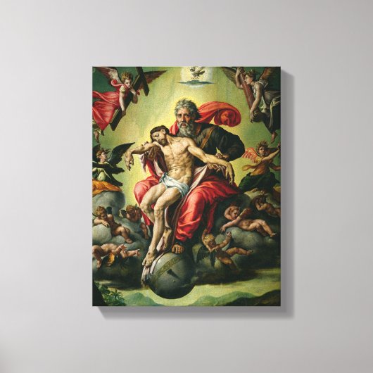 Die Heilige Dreifaltigkeit Leinwanddruck (Vorderseite)