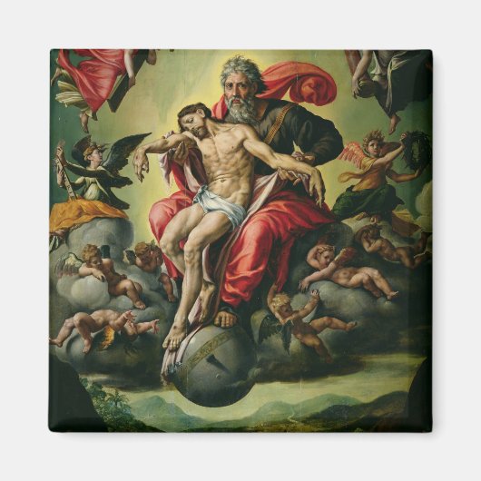 Die Heilige Dreifaltigkeit Magnet (Vorne)