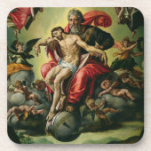 Die Heilige Dreifaltigkeit Untersetzer (Vorderseite)