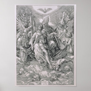 Die Heilige Dreifaltigkeit, veröffentlicht 1511 Poster