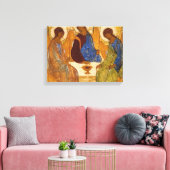Die Heilige Dreifaltigkeit von Andrei Rublev Leinwanddruck (Insitu (Wohnzimmer))