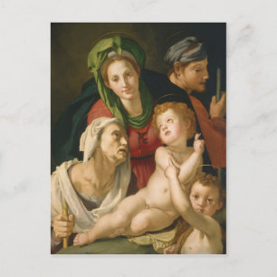 Die heilige Familie - Agnolo Bronzino Postkarte