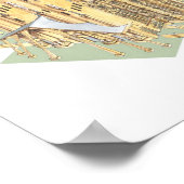 Die heilige Familie Antonio Gaudi. Barcelona Spani Poster (Ecke)