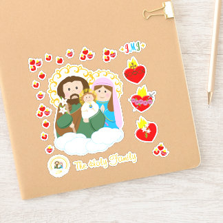 Die heilige Familie Aufkleber