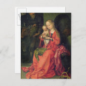 Die Heilige Familie, c.1480-90 Postkarte (Vorne/Hinten)