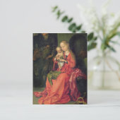 Die Heilige Familie, c.1480-90 Postkarte (Stehend Vorderseite)