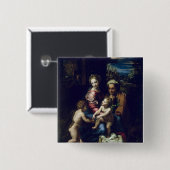 Die heilige Familie c.1518 Button (Vorne & Hinten)