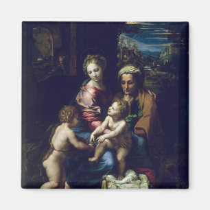 Die heilige Familie c.1518 Magnet