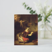 Die Heilige Familie, c.1645 Postkarte (Stehend Vorderseite)