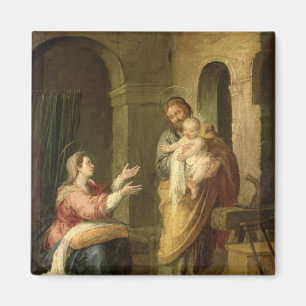 Die heilige Familie, c.1660-70 Magnet