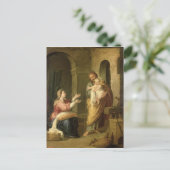 Die Heilige Familie, c.1660-70 Postkarte (Stehend Vorderseite)