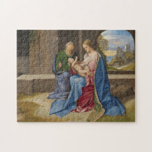Die heilige Familie durch Giorgione Puzzle