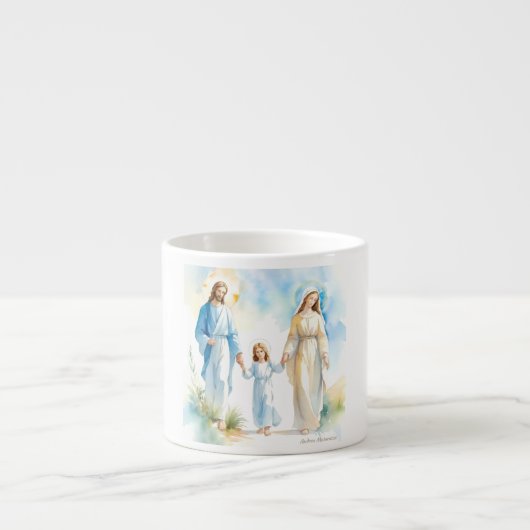 Die heilige Familie Espressotasse (Vorderseite)