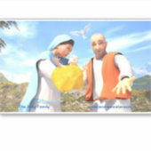 Die Heilige Familie - Geburt Aufkleber (Vorderseite)