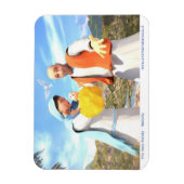 Die Heilige Familie - Geburt Magnet (Vertikal)