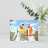 Die Heilige Familie - Geburt Postkarte (Stehend Vorderseite)