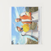 Die Heilige Familie - Geburt Wandteppich (Vorderseite)