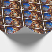 Die heilige Familie Geschenkpapier (Ecke)