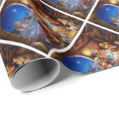 Die heilige Familie Geschenkpapier (Rolleneckpunkt)