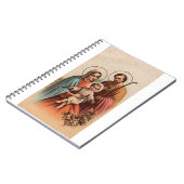 Die heilige Familie - Jesus, Maria und Joseph Notizblock (Linke Seite)